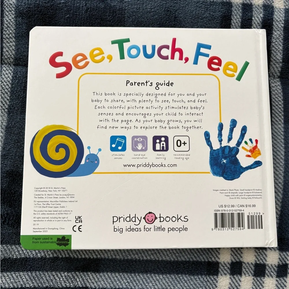 Prissy Books - See, Touch, Feel Sensory Book 📕 - Picture 4 of 4